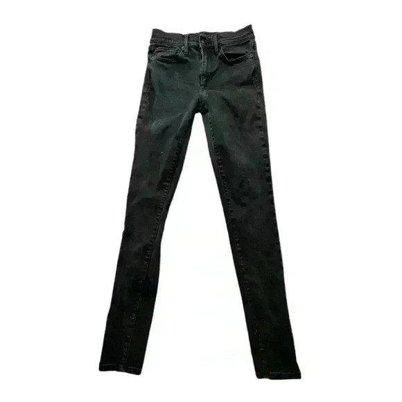Gap Denim - GAP 1969 Skinny Women's Stretch Black‎ Jeans Size 26 R 26x26